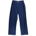 thumbnail image 3 of Derek Rose Men's Navy Stripe Pyjama Sleep Set - 42, 3 of 4