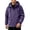 03-Purple, variant on Ecqkame Rain Jackets for Men Lightweight Windproof Waterproof Hiking Hooded Jacket Long Sleeve Outdoor Cycling Casual Outerwear Black XXXL