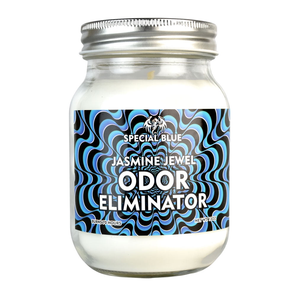 New 10 oz 80 hour Smoke and Odor Eliminator Mason Jar Candle The Candle Daddy 