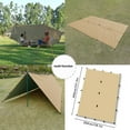 thumbnail image 7 of 10x10ft Hammock Rain Fly Waterproof Tent Tarp Lightweight Traveling Awning Outdoor Sun Shelter, 7 of 7