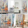 thumbnail image 6 of Abstract Summer Beach Fabric Shower Curtain Art Painting Landscape Washable Shower Curtains for Bathroom, Waterproof Bath Curtain with Hooks Home Decor 72x72in, 6 of 8