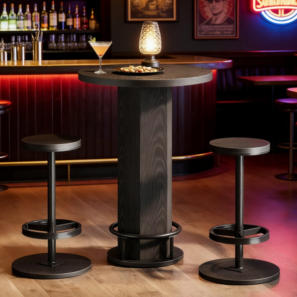 modern farmhouse industrial round pub product