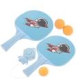 thumbnail image 5 of KAKOWELY Hanging Table Tennis Trainer Portable Ping Pong Paddle Set For Kids With Racket And Balls Parent Child Door Pong Game Exerciser9.25"X5.31"X0.79", 5 of 5