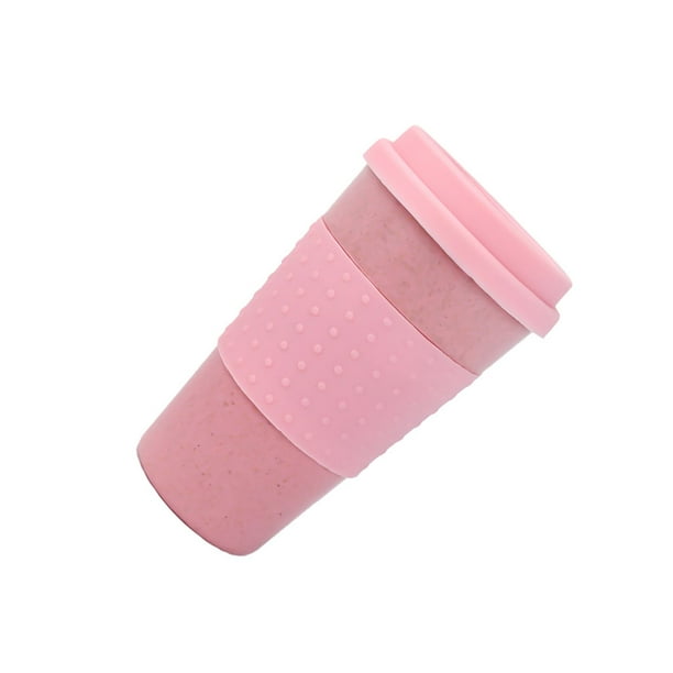 Speravity Taza de agua, botella de paja de trigo, dispensador de bebidas, organizador, contenedor de cocina, accesorio portátil redondo, Artesanía