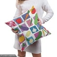 thumbnail image 4 of Ambesonne Vegetable Fabric by the Yard Upholstery, Colorful Vegan Food, 5 Yards, Multicolor, 4 of 4