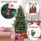 thumbnail image 5 of Calendario de cuenta regresiva para Navidad 2025 con gallo | Calendario de Adviento de 24 días con adorno colgante plano de acrílico | Decoración festiva conmemorativa para pared o árbol, 5 of 5