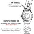 thumbnail image 3 of shiyou-- Premium Nylon Quick Release Watch Bands, 3 of 4