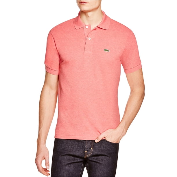 Lacoste - Polo de rugby para hombre, color rosa, mediano