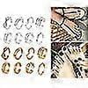 thumbnail image 2 of Copper Toe Rings For Women Open Toe Rings Adjustable Tail Ring Silver, 2 of 4