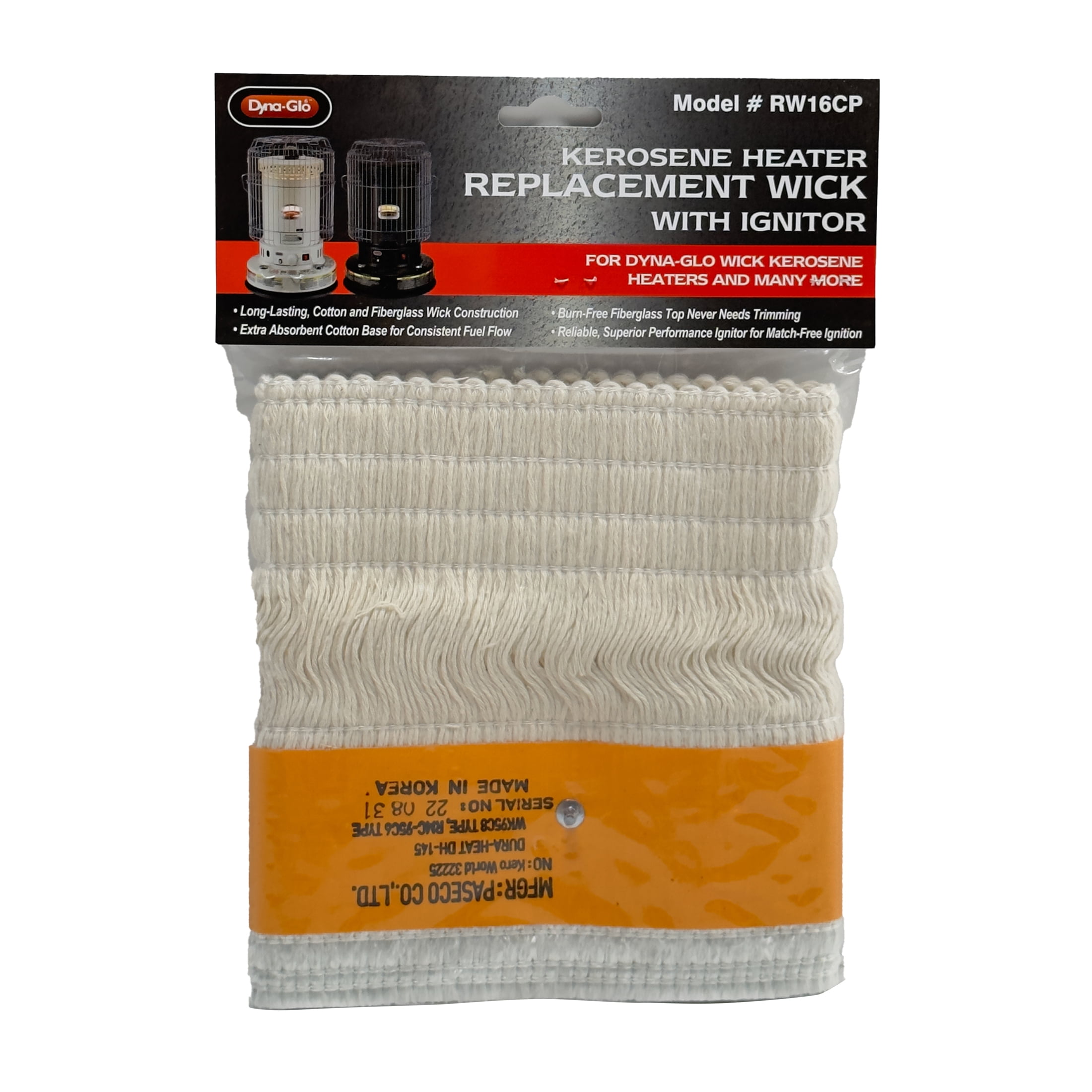 Heater Replacement Wick Rw16cp Wick Perfection Dyna Glo Heater