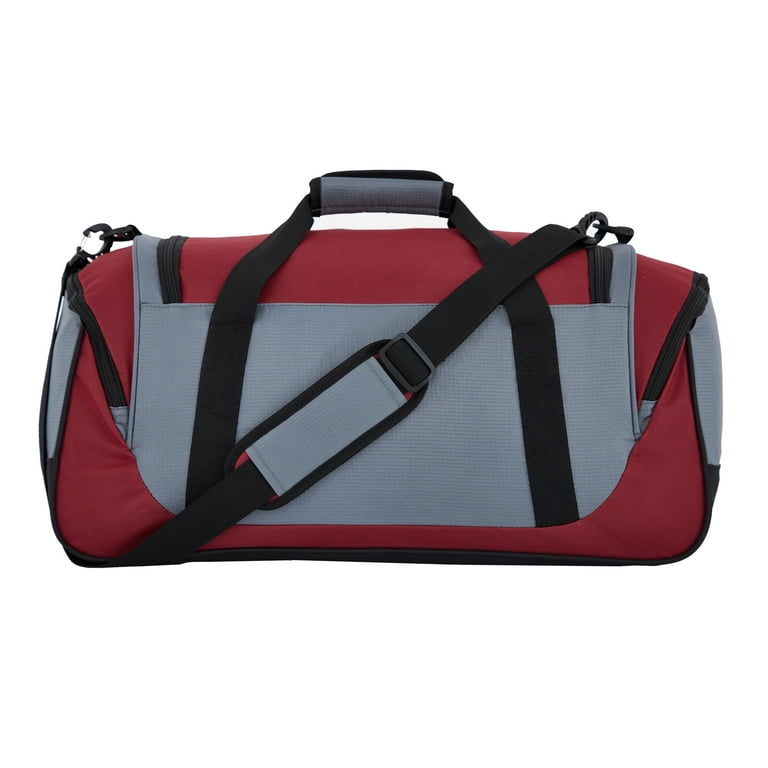 Protege 22 Inch Small Sport Duffel Bag for Travel and Sports Red