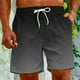 thumbnail image 4 of Puntoco Pantalones Cortos Con Estampado Hawaiano Para Hombre, Pantalones Cortos Con Bolsillo Y Cordón, Color Xl, 4 of 9