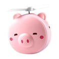 thumbnail image 4 of Runquan LED Lighted Travel Makeup Mirror with Mini Fan Round Purse Mirror for Travel Squinting, 4 of 8