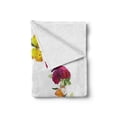 thumbnail image 2 of Butterfly Soft Flannel Fleece Throw Blanket, Butterfly Corolla with Herbs Nature Protection from Fear Morph Path Image, Cozy Plush for Indoor and Outdoor Use, 60" x 80", Multicolor, by Ambesonne, 2 of 6