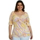 thumbnail image 1 of Blusa fresca Roman Fashion/Tallas Extras, 1828 lila 40 Roman Fashion BL-GR-1828-LILA, 1 of 6
