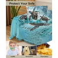 thumbnail image 4 of Ocean Turtle Sofa Couch Covers for Dog,Washable Sofa Throw Cover Single Slipcovers for Armchair,Vintage Coastal Nautical Aquatic Animals Turquoise Couch Protector Towel Blanket Medium 71x91, 4 of 8