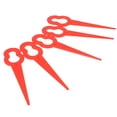 thumbnail image 4 of 100Pcs Lawnmower Blade Replacement Grass Trimmer Plastic Blades, 4 of 5