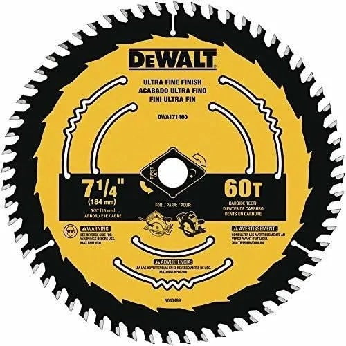 Disco De Sierra DeWalt 7-1/4'' 60t XP Corte Fino DWA171460