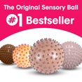 thumbnail image 3 of Edushape The Original Sensory Balls for Baby 7-Inch Color Dots Boho Chic - Coffee, 3 of 8