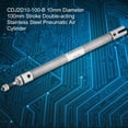 thumbnail image 4 of Double-Acting CDJ2D10 Cylinder Extend And Retract Stainless Steel Pneumatic Cylinder For Industry Linear Motion. Mechanical Devices, 4 of 8