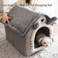 thumbnail image 4 of Cat/Dog Bed Removableand Washable Foldable Pet Sleepping Bed Cat House Kennel for Dog House Indoor C, 4 of 5