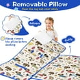 thumbnail image 3 of Rover Cream Dogs Bone Toddler Nap Mats for Kids Preschool,Sleeping Mat Bag or Kids,Toddler Sleeping Bag,Toddler Nap Mat or Daycare, 3 of 6