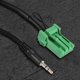 thumbnail image 3 of 6Pin Green Connector Stereo 3.5MM Audio Aux-in MP3 Cable Wire for Jazz Fit 2002-2006, 3 of 4