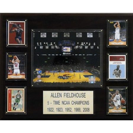 NCAA Basketball Allen Fieldhouse Arena Plaque