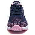 thumbnail image 2 of WONESION Womens Walking Shoes Mesh Athletic Running Sneakers Dark blue Size 10, 2 of 5