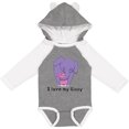 thumbnail image 3 of Inktastic I Love My Sissy Elephant Purple Pink Boys or Girls Long Sleeve Baby Bodysuit, 3 of 5