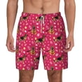 thumbnail image 2 of Goofa German Shepherd Dog Printed Men's Swim Trunks Board Shorts Quick Dry Mens Swimming Trunks with Compression Liner,Breathable Fit Hawaii Beach Shorts-Medium, 2 of 9
