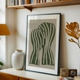 thumbnail image 6 of Abstract Kiss - Mixed Media Black Framed Wall Art Print 16 x 24 inches, 6 of 12