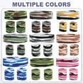 thumbnail image 5 of Sweat Band Set Sports Terry Cloth Headband Wristband Set 8"x2" Moisture Wicking Sweat Absorbing Head Band Gray, 5 of 7