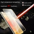thumbnail image 4 of GoldCherry Camera Armor For iPhone 12 Mini Screen Protector, Front & Back 9H Hardness Tempered Glass Screen Protector [Titanium Edge] Anti-Scratch 0.26mm HD For iPhone 12 Mini 5.4 Inch(Gold), 4 of 8