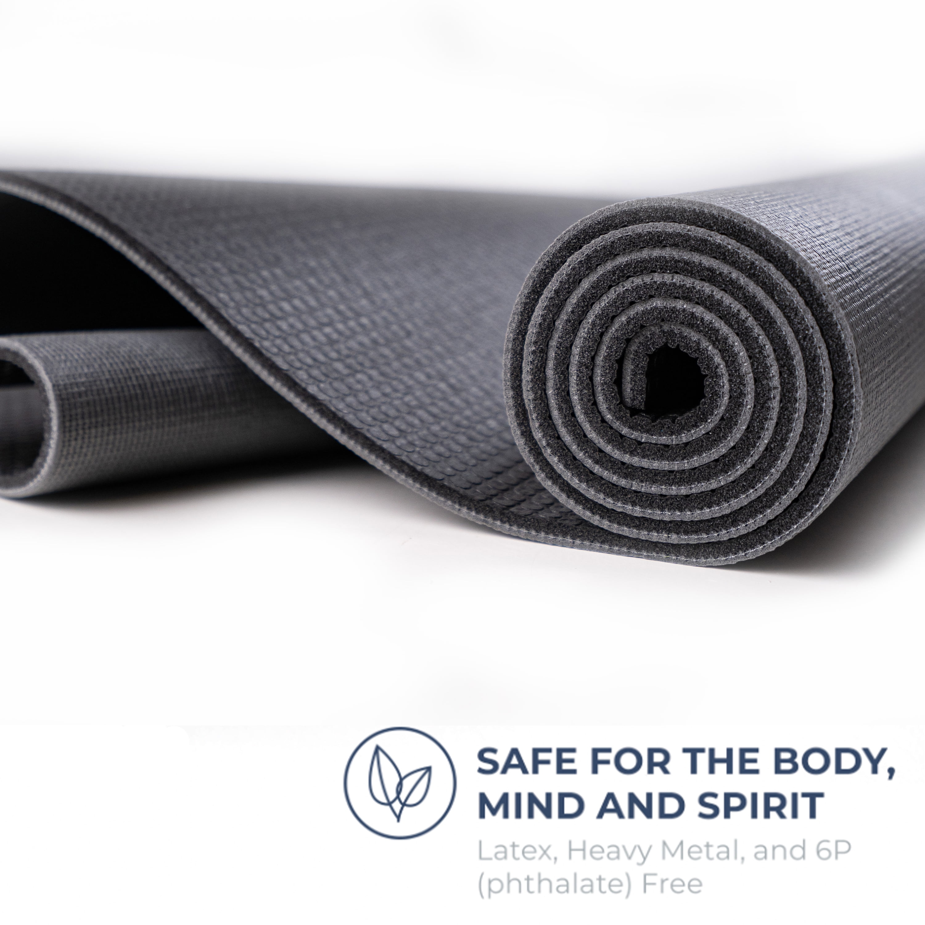 Sunshine Yoga Summit Yoga Mats, 74"x26"x6mm, Flake-Resistant, Non-Slip, 6 Pack