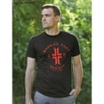 thumbnail image 4 of Warrior Poet Society Men's Trademark Shirt Dark Heather Gray 3XL, 4 of 5