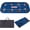 Blue, variant on NurtureTail 79 x 36 Inch Poker Table Top, Foldable 8 Player Texas Holdem Poker Table Topper w/Carry Bag, Cup Holders, Chip Trays, Portable Anti-Slip Blackjack Card Board Poker Mat Layout for Casino
