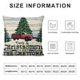 thumbnail image 5 of Christmas Throw Pillow Cover, Winter Holiday Cushion Case for Sofa Couch, 5 of 5