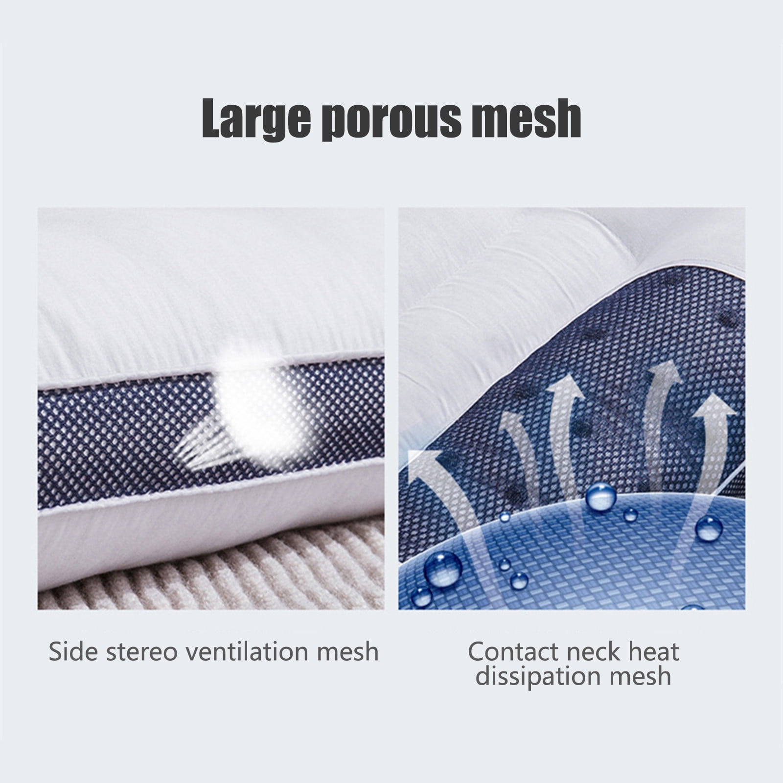 Hotel Collection Bed Pillows Memory Foam Neck Pillow Relief Bed Pillow for Sleeping Cervical for and Shoulder Back Stomach Sleeper