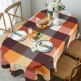 thumbnail image 2 of Oval Tablecloth 60x102in for Oval Table Waterproof Table Cloths for Dining Room Indoor Outdoor Table Cloth, 2 of 6