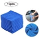 thumbnail image 2 of Limpieza del coche Mirofiber Toalla Detailing Azul 10PC paños de pulido suave Cuidado y limpieza del coche, 2 of 3