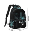 thumbnail image 2 of Lsque The Binding of Isaac Pattern Comfortable Student Backpack - Ergonomic Design, Durable, Water-Resistant, Multi-Compartment,Travel, and Outdoor Activities, 2 of 7