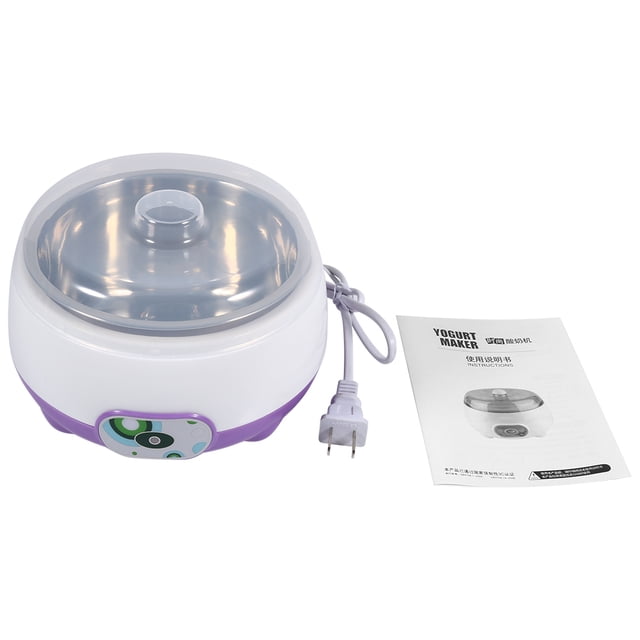 DIY Yoghourt Machine,220V 1L Automatic Stainless Striking Appearance