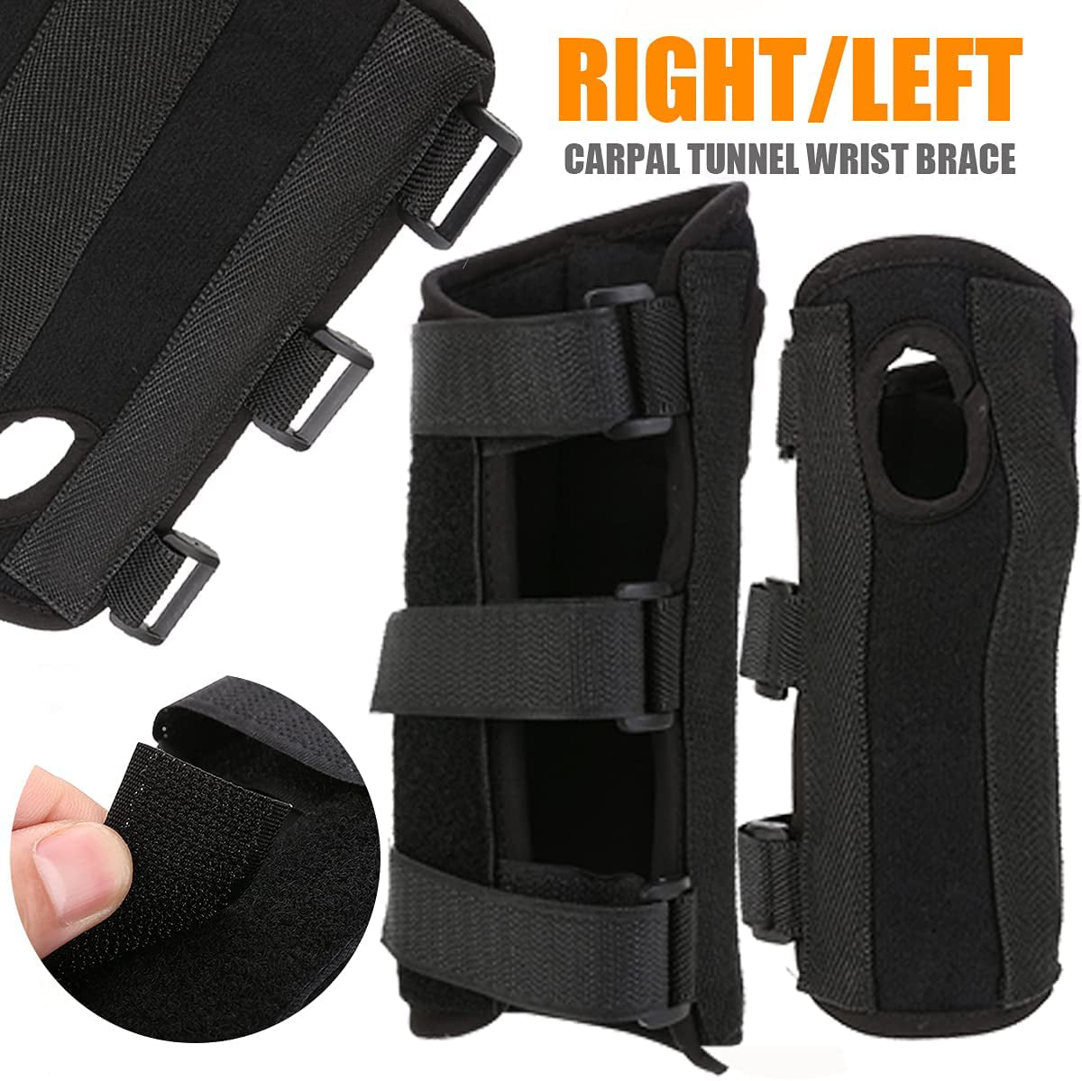 Color : Left, Size : Small U/S 1Pc Professional Wrist Support Splint Arthritis Band Belt Carpal Tunnel Wrist Brace Sprain Prevention Wrist Protector for Fitnes