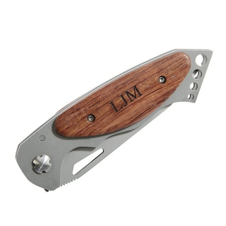 Personalized Sterling Silver Pocket Knife