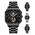 thumbnail image 1 of Reloj Hombre Analógo Con Fechador Acero Cuarzo Casual, 1 of 8