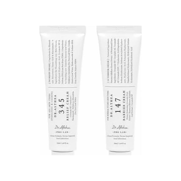 Set de cremas de doble acción Dr. Althea | Hidrata profundamente, suaviza y repara; cuidado de la piel vegano coreano; adecuado para todo tipo de piel.