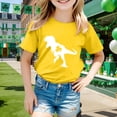 thumbnail image 2 of Easter T Shirts for Toddler Girls Bunny Eggs Short Sleeve T Shirt Comfy Easter Day Funny Tees Clothes for Children, 2 of 5