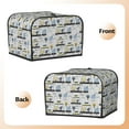 thumbnail image 3 of Fotbe Lion Hippo Elephant On The Car for Four Slice Toaster Cover, Fingerprint Protector, Super Soft Appliance Cover And Dust Cover,Bread Dust Cover & Fingerprint Protection, 3 of 7
