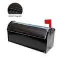 thumbnail image 5 of Ryvnso Mailbox Cover Magnetic Buildings in Winter Mailbox Wrap Large Size 25.5x21 Inch, 5 of 8